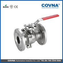 1 inch 2 pc Stainless steel 304/316 Manual Flange type wafer Ball Valve